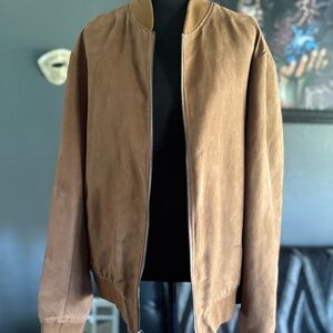 Banana Republic men’s large suede jacket